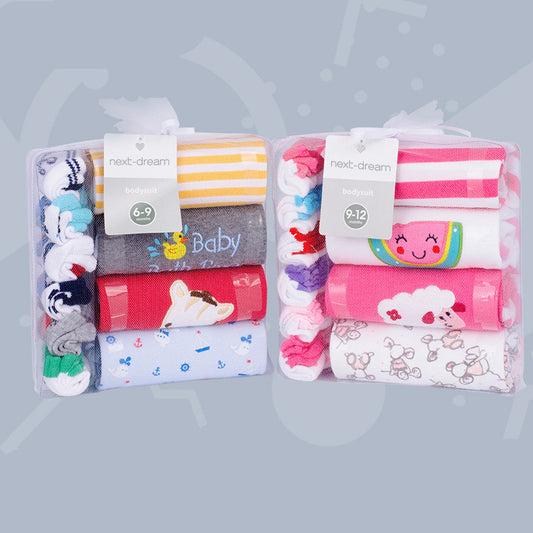 Baby Clothing Cotton Long-Sleeved One-Piece