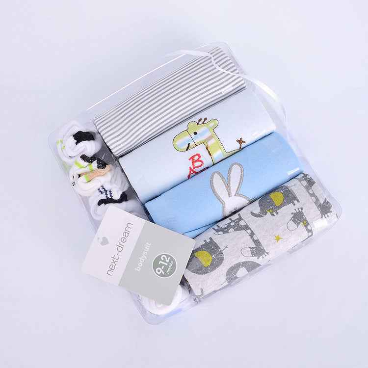 Baby Clothing Cotton Long-Sleeved One-Piece