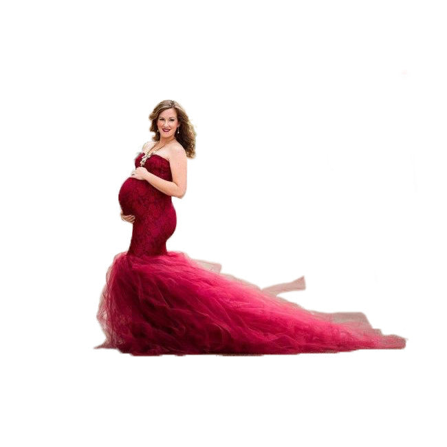 Photo tailed dress