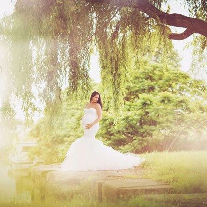 Photo tailed dress