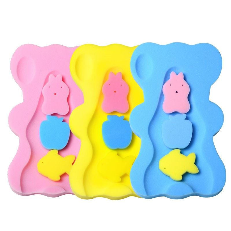 Bath Sponge Suspended Baby Bath Bag Swimming Pool Baby Shower Fantastic Product Non-slip Bath Mat Mattress