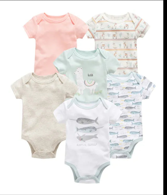 Baby 6 pcs romper