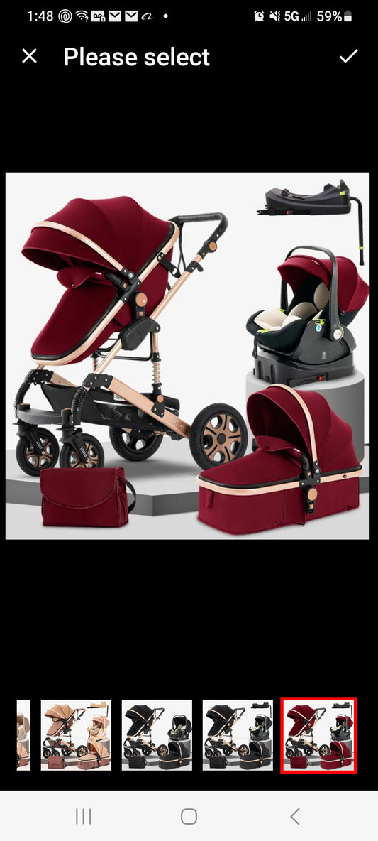 Luxury Baby Stroller