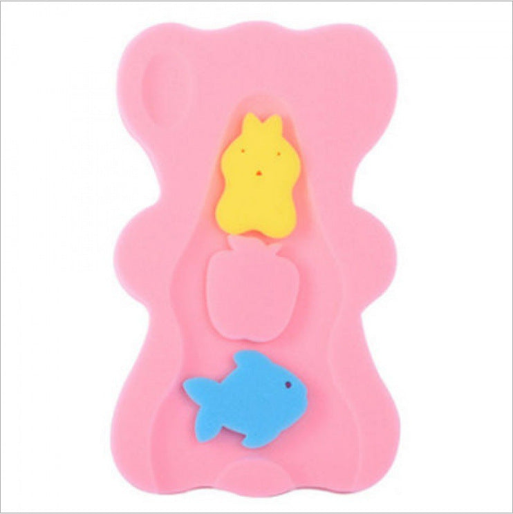 Bath Sponge Suspended Baby Bath Bag Swimming Pool Baby Shower Fantastic Product Non-slip Bath Mat Mattress